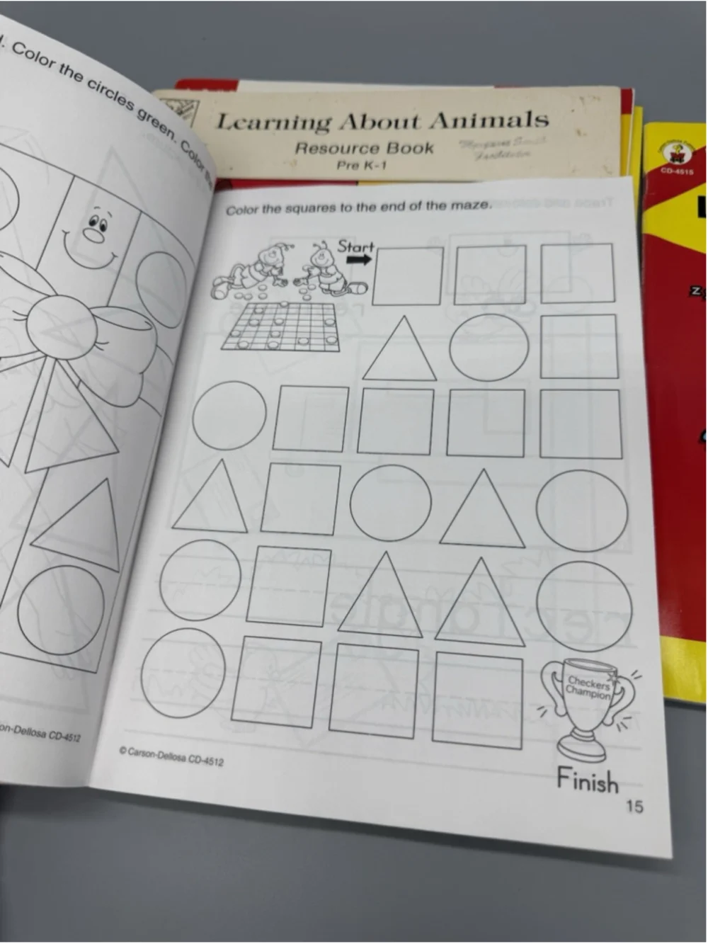 Early Learning Homeschool Bundle Lot Pre-k K 1st Phonics Reading Math Evan-Moor